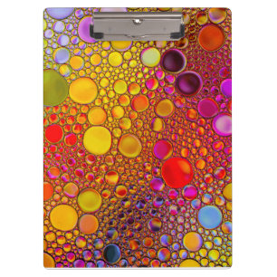 Carpeta De Pinza Patrón multicolor