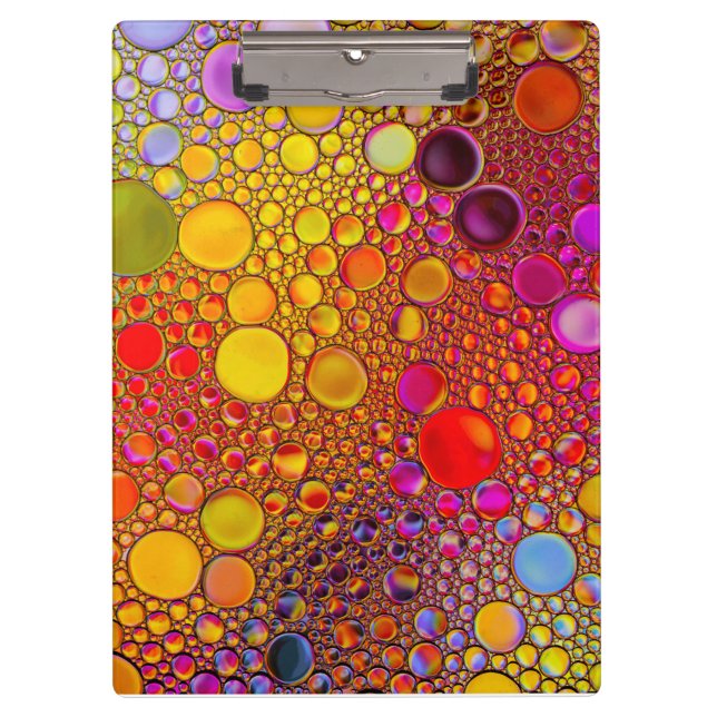Carpeta De Pinza Patrón multicolor (Anverso)