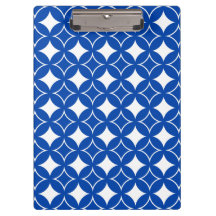 Patrón naval azul y blanco