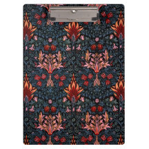 Patrón oscuro de William Morris Snakeshead