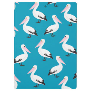 Carpeta De Pinza Patrón pelícano
