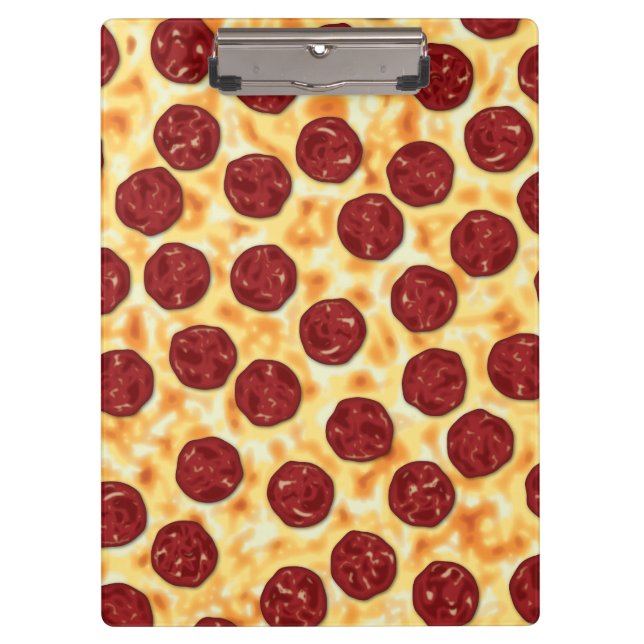 Carpeta De Pinza Patrón Pepperoni Pizza (Anverso)