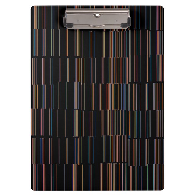 Carpeta De Pinza Patrón rayado Multicolor de Guay (Anverso)