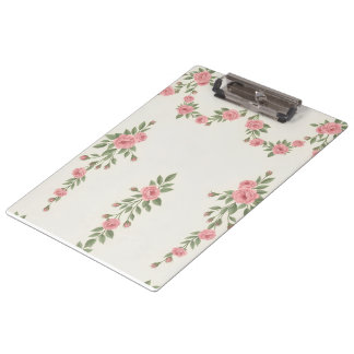 Carpeta De Pinza patrón rococó