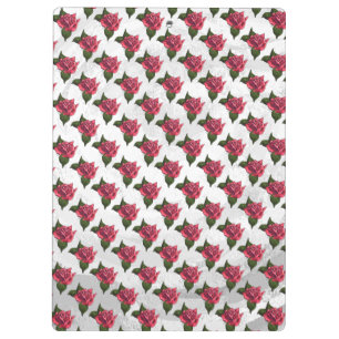 Carpeta De Pinza patrón Rosa
