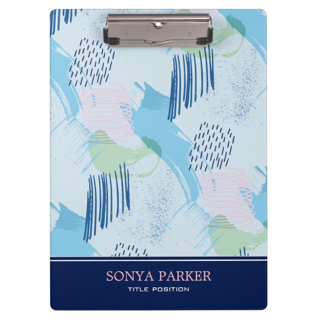 Carpeta De Pinza Patrón sin soldadura geométrica (Anverso)