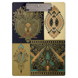 Carpeta De Pinza Patrón textil Art Nouveau Christopher dresser