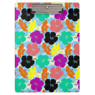 Carpeta De Pinza Patrones de flores coloridas diseño Funda-Mate iPh