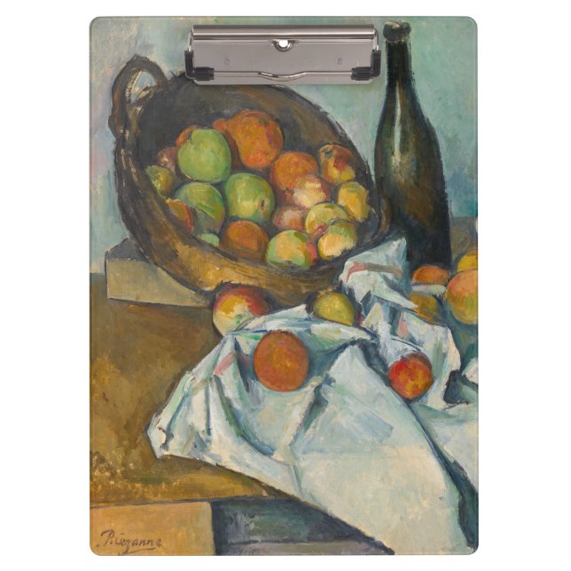 Carpeta De Pinza Paul Cezanne - La canasta de manzanas (Anverso)