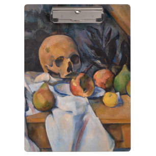 Carpeta De Pinza Paul Cezanne - Todavía la vida con Skull