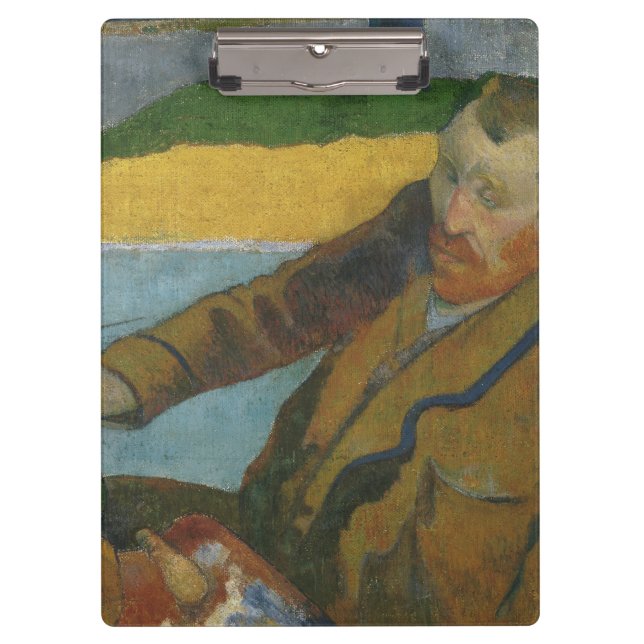 Carpeta De Pinza Paul Gauguin Vincent van Gogh pintando girasoles (Anverso)
