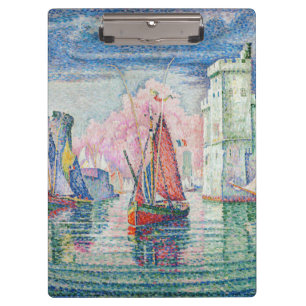 Carpeta De Pinza Paul Signac - Entrada al puerto de La Rochelle