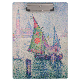 Carpeta De Pinza Paul Signac - La vela verde