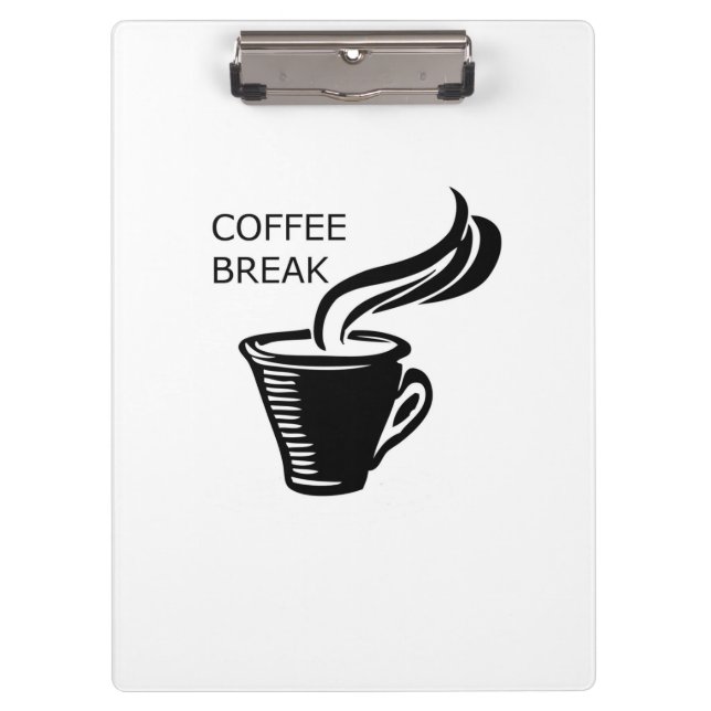 Carpeta De Pinza Pausa de café (Anverso)