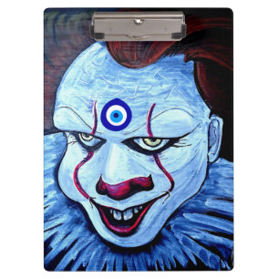 Carpeta De Pinza Payaso:Portapapeles malvado