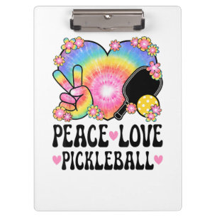 Carpeta De Pinza Paz Amor Pickleball