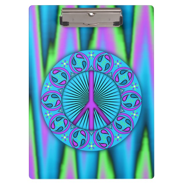 Carpeta De Pinza Paz ~ Leaf (Anverso)