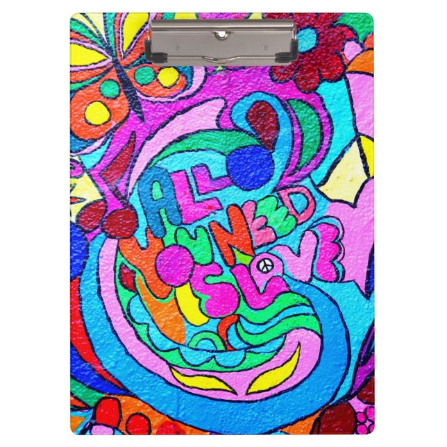 Carpeta De Pinza paz y amor ruidosos (Anverso)