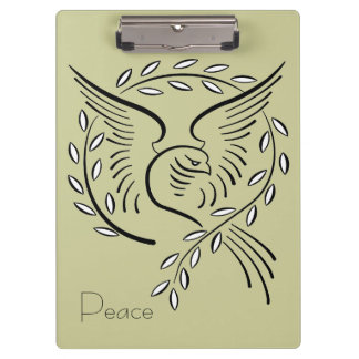 Carpeta De Pinza Peace Dove