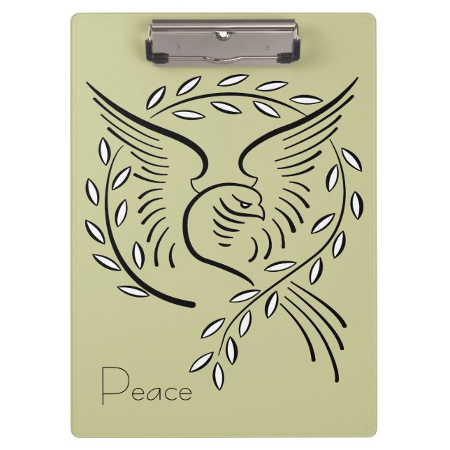 Carpeta De Pinza Peace Dove (Anverso)