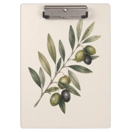 Carpeta De Pinza Peace Grows Here | Vintage Olive Branch Botanical