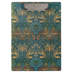Carpeta De Pinza Peacock y Dragón, 1878 por William Morris