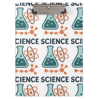Carpeta De Pinza Pegatina del sujeto científico - Matraz, Moléculas