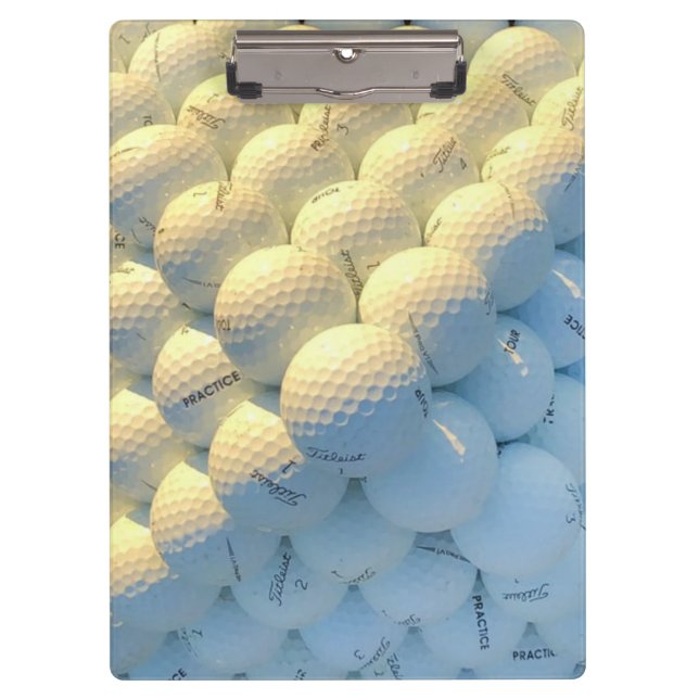 Carpeta De Pinza Pelotas de golf (Anverso)