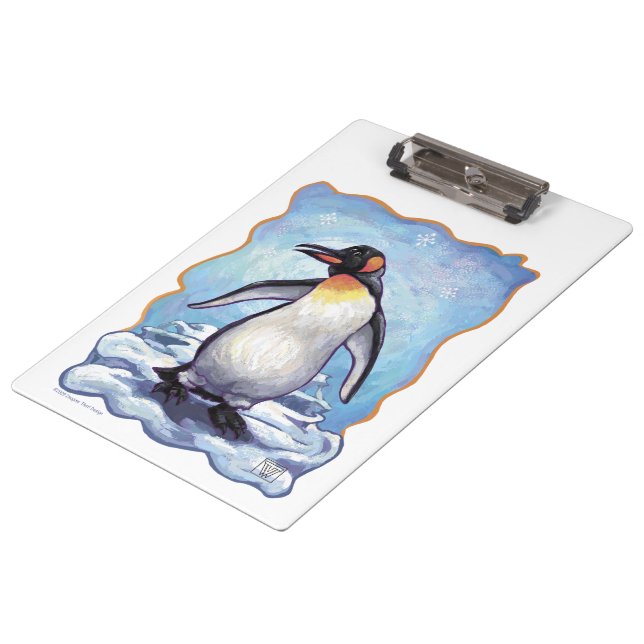 Carpeta De Pinza Penguin, emperador cutáneo (Angular)