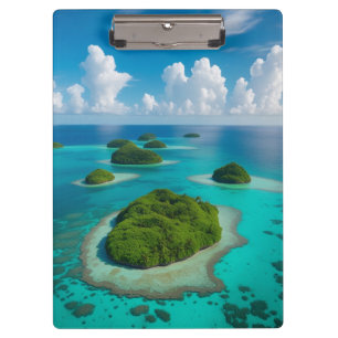 Carpeta De Pinza "Pensamientos de la isla: Archipiélago Tropical