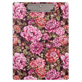 Carpeta De Pinza Peonías en Flor