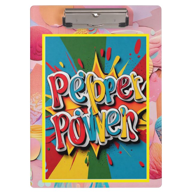 Carpeta De Pinza "Pepper Power Vivid" (Anverso)