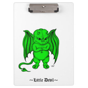 Carpeta De Pinza Pequeño y desagradable diablo