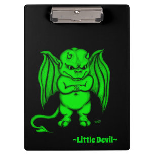 Carpeta De Pinza Pequeño y desagradable diablo