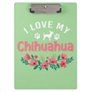 Carpeta De Pinza Perro chihuahua, amor a mi perro chihuahua