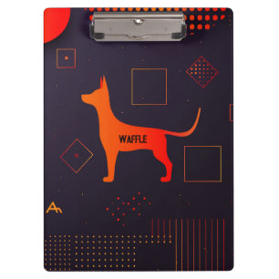 Carpeta De Pinza Perro de Personalizable de alta tecnología