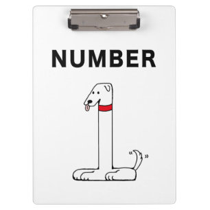 Carpeta De Pinza Perro número uno