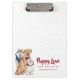 Carpeta De Pinza Perros con banana y tarta