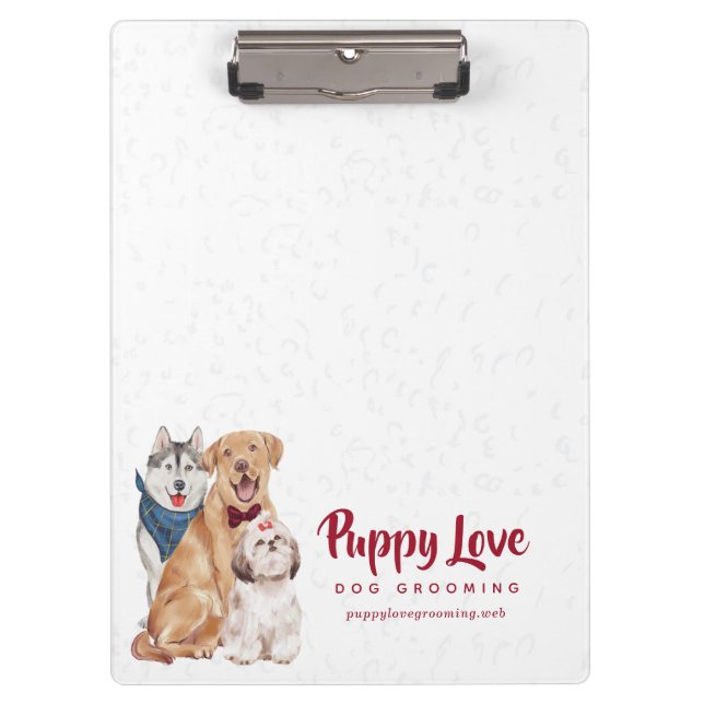 Carpeta De Pinza Perros con banana y tarta (Anverso)