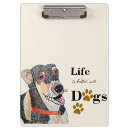 Carpeta De Pinza perros mascotas