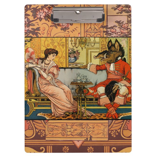 Carpeta De Pinza Personajes de cuento de hadas clásicas de la besti (Anverso)