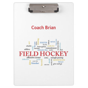 Carpeta De Pinza Personalice, entrenador de hockey en terreno Graci