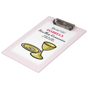 Carpeta De Pinza Personaliza, Chica Especial, Primera Comunión