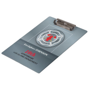 Carpeta De Pinza Personalizable, aniversario con Departamento de Bo