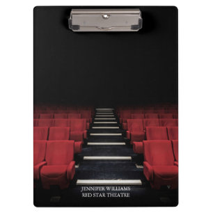 Carpeta De Pinza Personalizable de artes escénicas en teatro