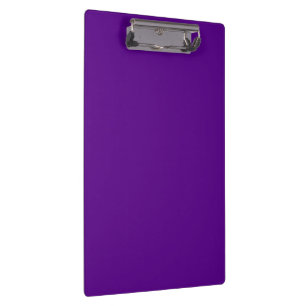 Carpeta De Pinza Personalizable de color violento de color púrpura