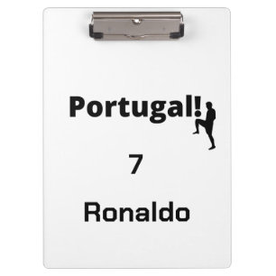 Carpeta De Pinza Personalizable de jugador de fútbol de Portugal