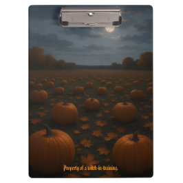 Carpeta De Pinza Personalizable divertido de Halloween