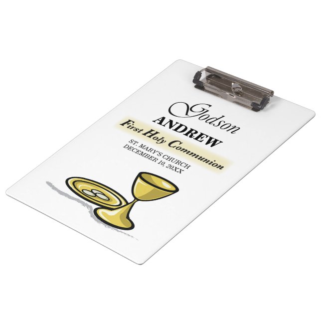 Carpeta De Pinza Personalizable, Godson First Community Chalice (Angular)