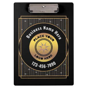 Carpeta De Pinza Personalización comercial de la oficina con logoti